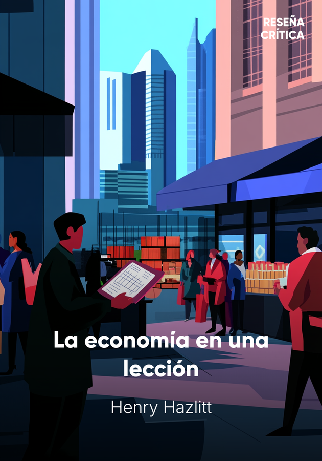 Portada del libro La economía en una lección, de Henry Hazlitt — resumen crítico y reseña en 12min