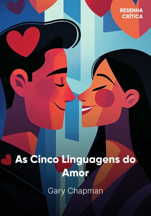 Capa do livro As Cinco Linguagens do Amor, de Gary Chapman — resumo e resenha crítica no 12min