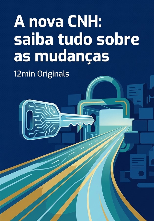 Capa do livro A nova CNH: saiba tudo sobre as mudanças, de 12min Originals — resumo e resenha crítica no 12min