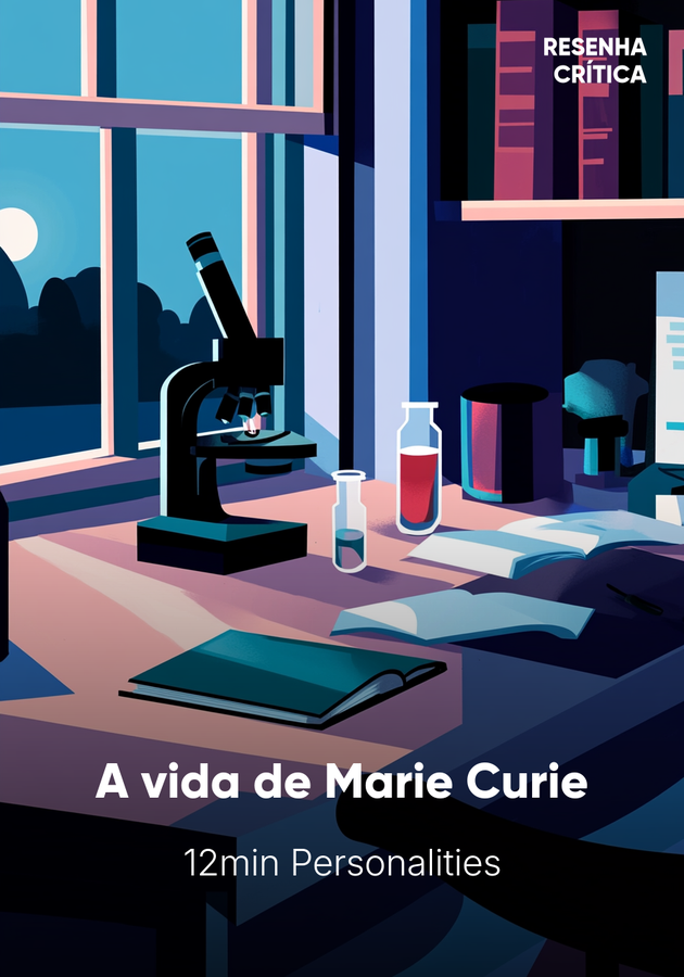 Capa do livro A vida de Marie Curie, de 12min Personalities — resumo e resenha crítica no 12min