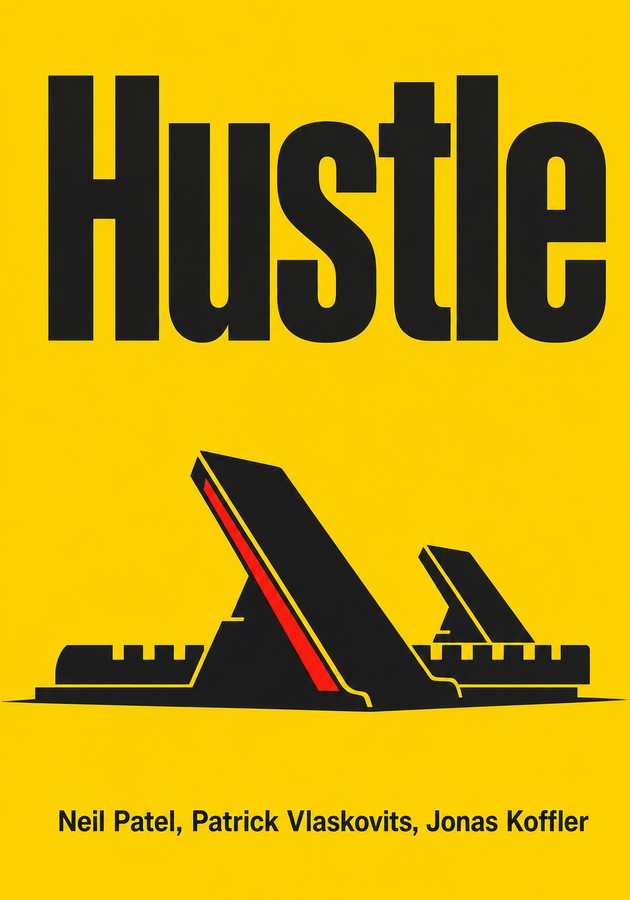 Capa do livro Hustle, de Jonas Koffler — resumo e resenha crítica no 12min