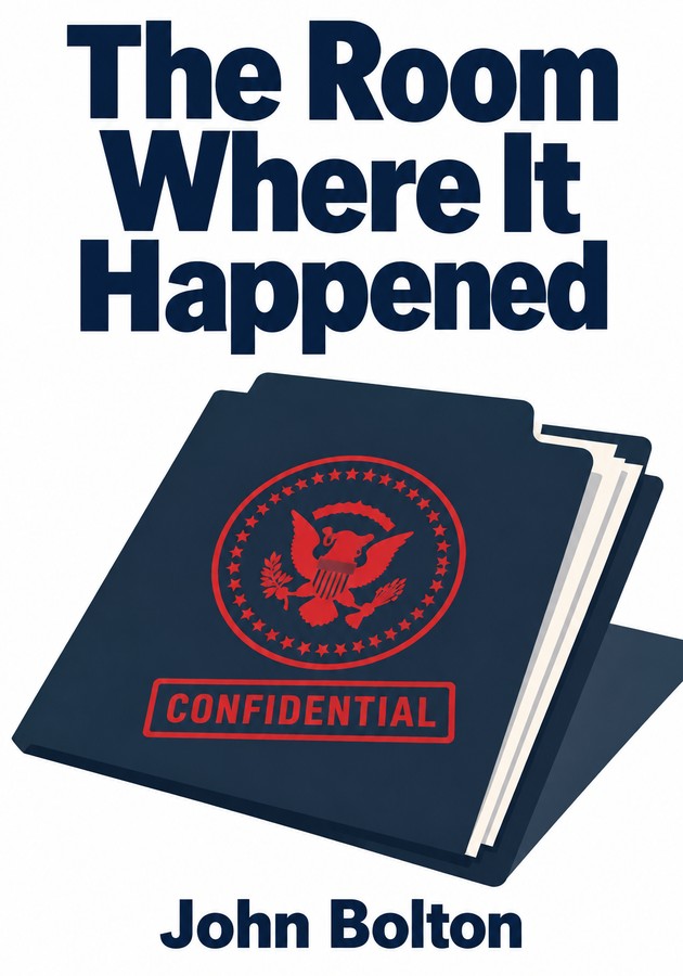 Book cover of The Room Where It Happened by John Bolton — critical summary review on 12min