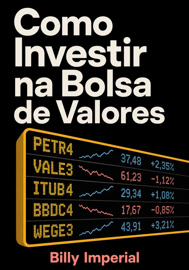 Capa do livro Como Investir na Bolsa de Valores, de Billy Imperial — resumo e resenha crítica no 12min