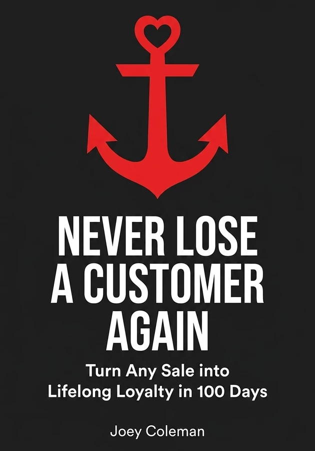 Book cover of Never Lose a Customer Again by Joey Coleman — critical summary review on 12min