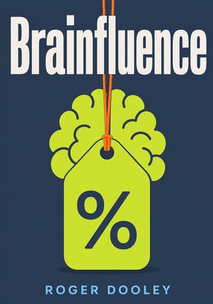 Book cover of Brainfluence by Roger Dooley — critical summary review on 12min