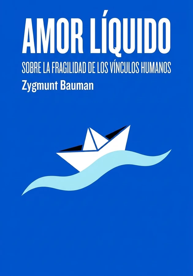 Portada del libro Amor Liquido, de Zygmunt Bauman — resumen crítico y reseña en 12min