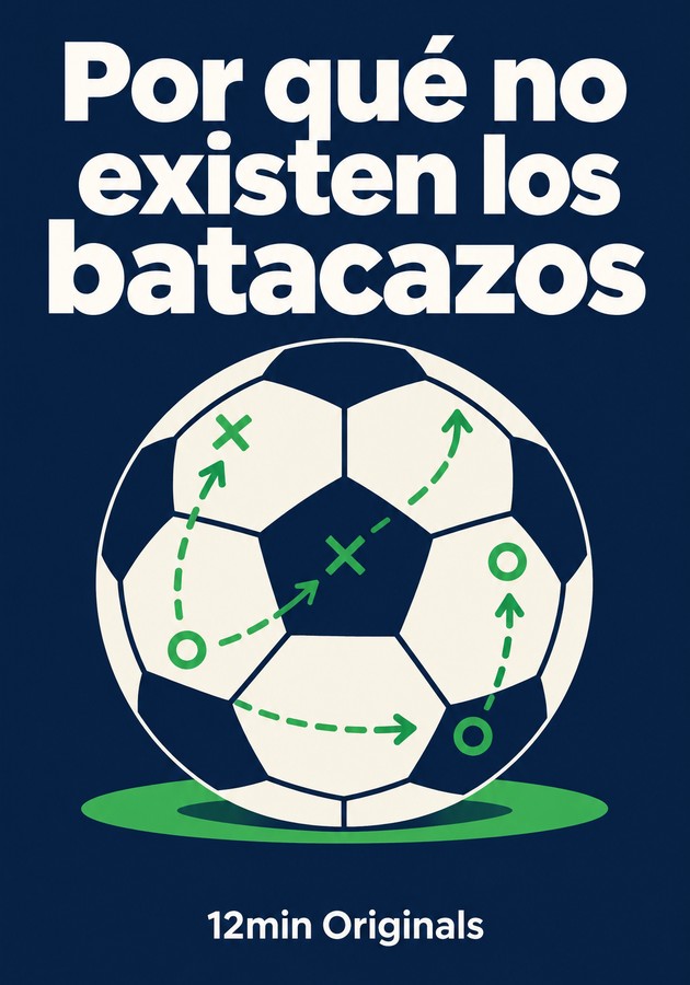 Portada del libro Por qué no existen los batacazos, de 12min Originals — resumen crítico y reseña en 12min