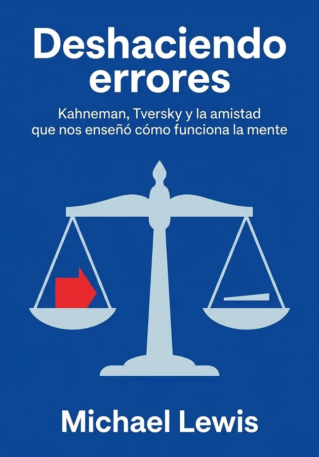 Portada del libro Deshaciendo errores, de Michael Lewis — resumen crítico y reseña en 12min