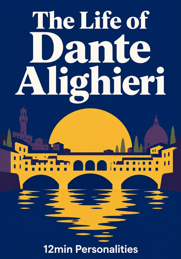 Book cover of The Life of Dante Alighieri by 12min Personalities — critical summary review on 12min