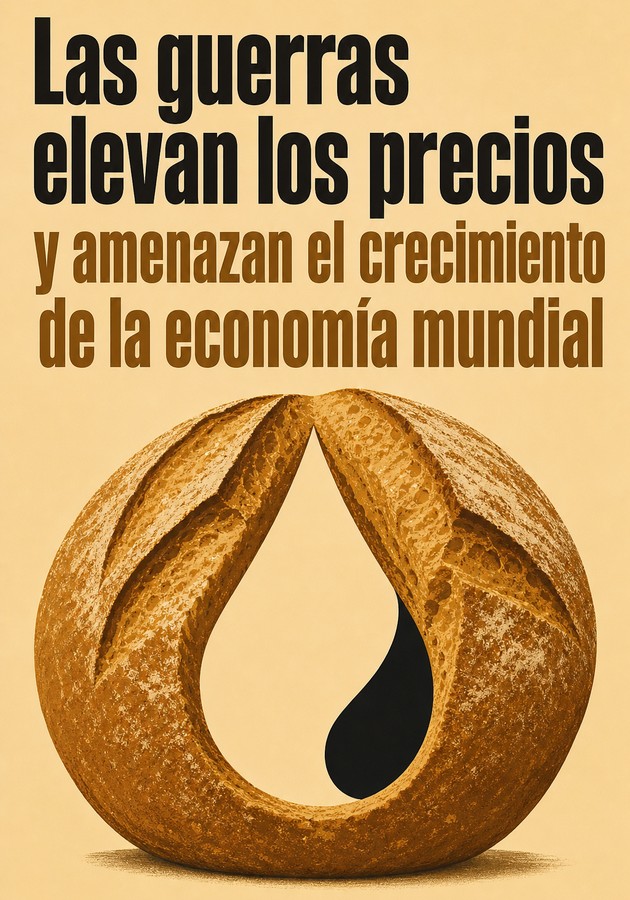 Portada del libro Las guerras elevan los precios y amenazan el crecimiento de la economía mundial, de 12min Originals — resumen crítico y reseña en 12min