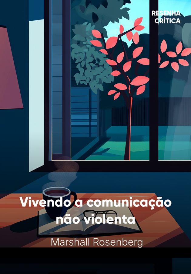 Capa do livro Vivendo a comunicação não violenta, de  Marshall Rosenberg — resumo e resenha crítica no 12min