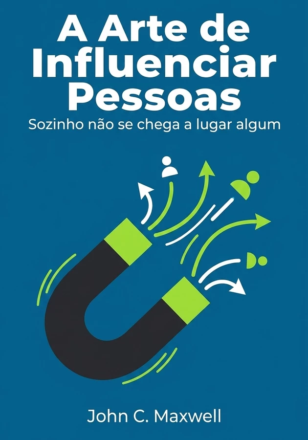 Capa do livro A Arte de Influenciar Pessoas, de John C. Maxwell — resumo e resenha crítica no 12min