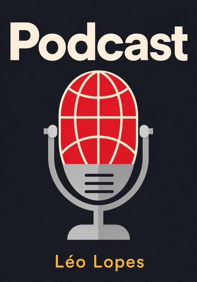 Capa do livro Podcast, de Léo Lopes — resumo e resenha crítica no 12min