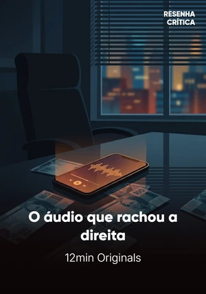 Capa do livro O áudio que rachou a direita, de 12min Originals — resumo e resenha crítica no 12min