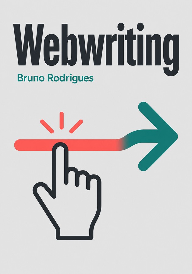 Capa do livro Webwriting, de Bruno Rodrigues — resumo e resenha crítica no 12min