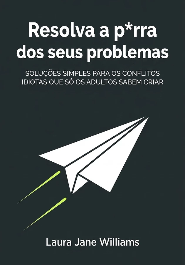 Capa do livro Resolva a p*rra dos seus problemas, de Laura Jane Williams — resumo e resenha crítica no 12min