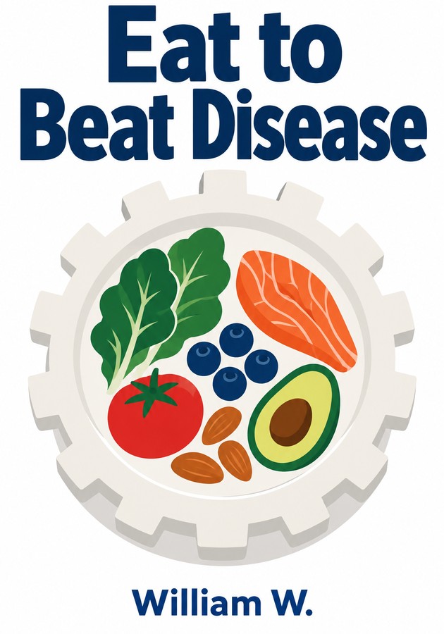 Book cover of Eat to Beat Disease by William W. — critical summary review on 12min