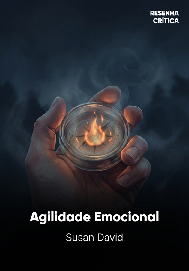 Capa do livro Agilidade Emocional: Abra sua Mente, Aceite as Mudanças e Prospere no Trabalho e na Vida, de Susan David — resumo e resenha crítica no 12min