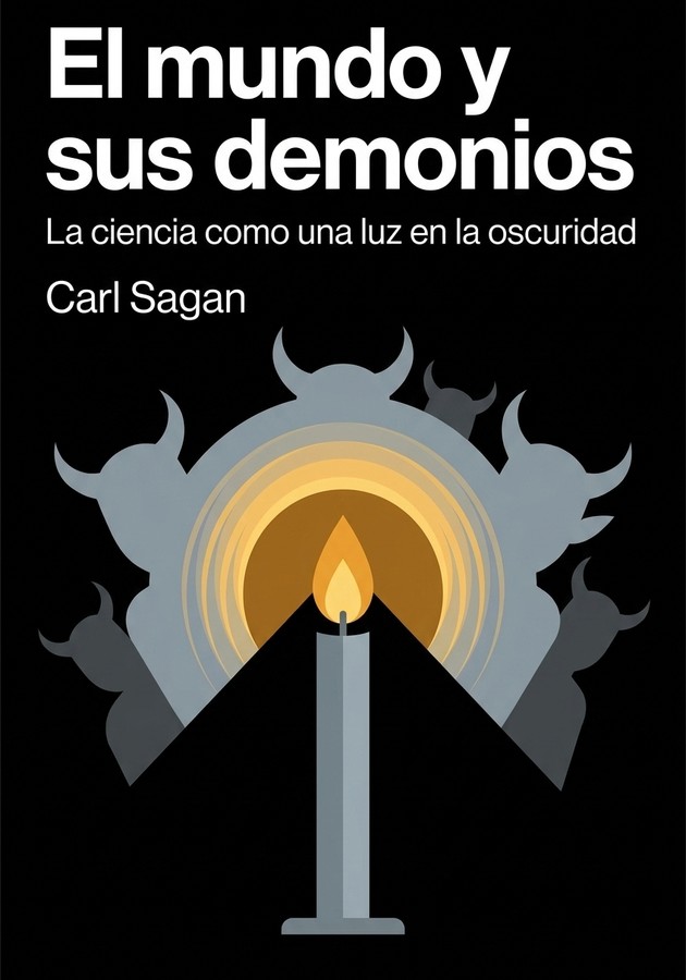 Portada del libro El mundo y sus demonios, de Carl Sagan — resumen crítico y reseña en 12min