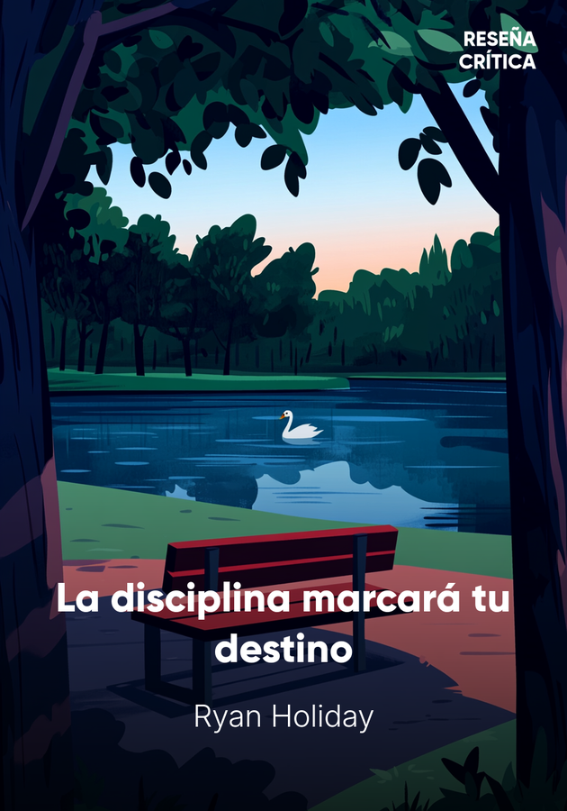 Portada del libro La disciplina marcará tu destino, de Ryan Holiday — resumen crítico y reseña en 12min