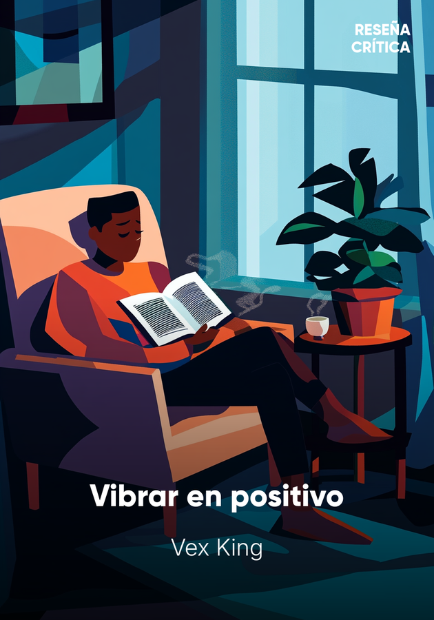 Portada del libro Vibrar en positivo, de Vex King — resumen crítico y reseña en 12min