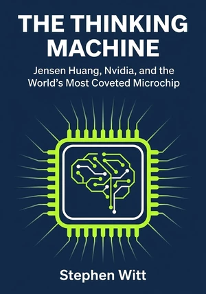 Book cover of The Thinking Machine by Stephen Witt — critical summary review on 12min