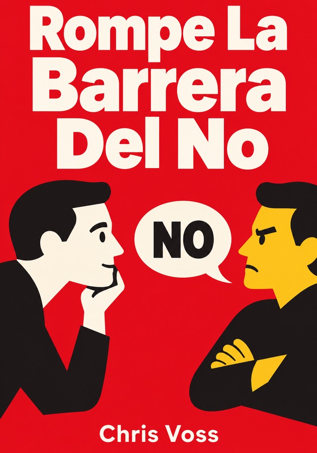 Portada del libro Rompe La Barrera Del No, de Chris Voss — resumen crítico y reseña en 12min