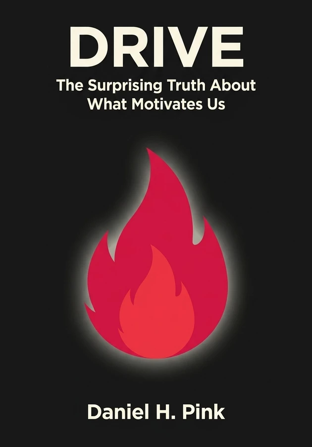 Portada del libro Drive, de Daniel H. Pink — resumen crítico y reseña en 12min