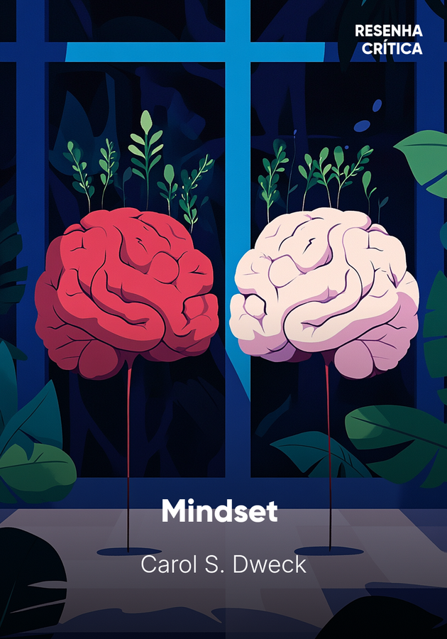 Capa do livro Mindset , de Carol S. Dweck — resumo e resenha crítica no 12min