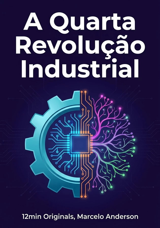 Capa do livro A Quarta Revolução Industrial, de 12min Originals — resumo e resenha crítica no 12min