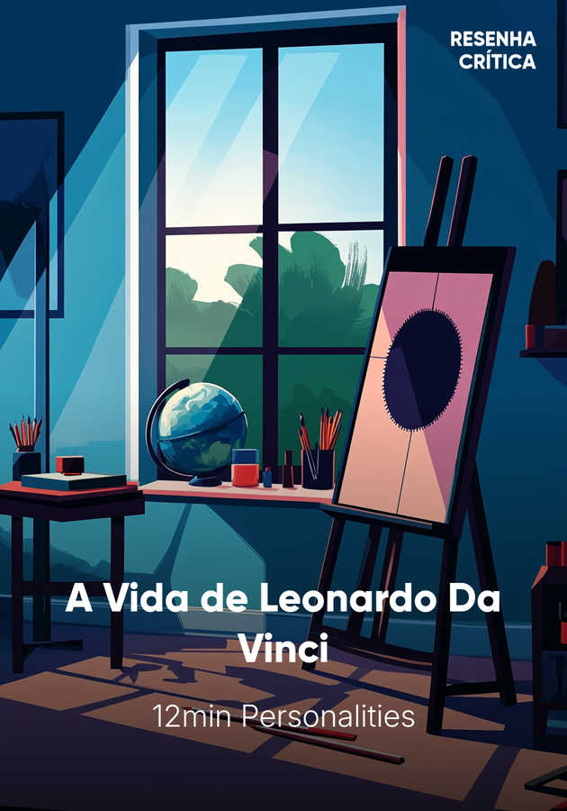 Capa do livro A Vida de Leonardo Da Vinci, de 12min Personalities — resumo e resenha crítica no 12min