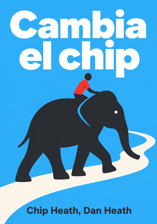 Portada del libro Cambia el chip, de Dan Heath — resumen crítico y reseña en 12min