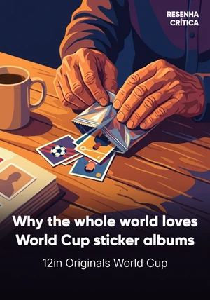 Book cover of Why the whole world loves World Cup sticker albums by 12min Originals — critical summary review on 12min