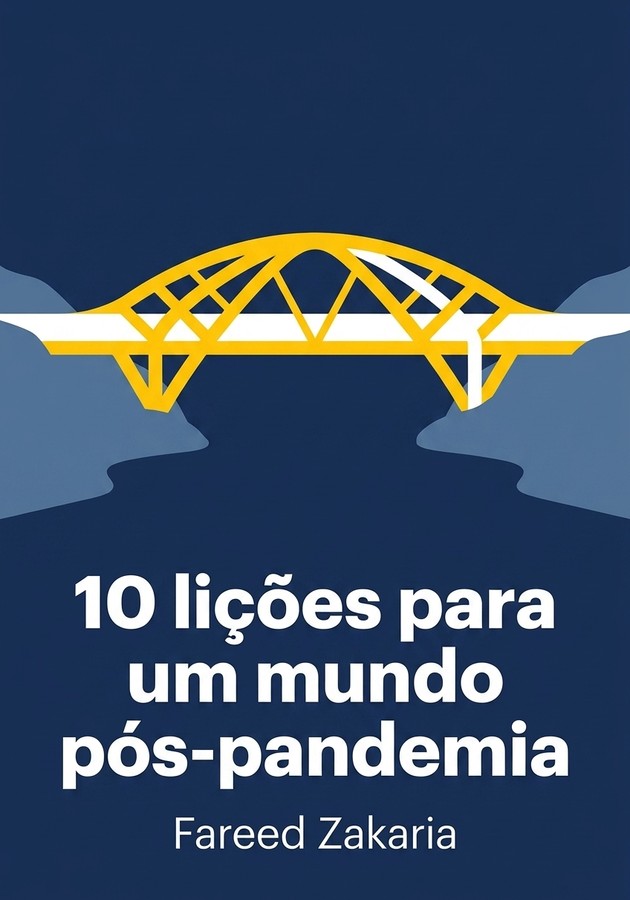 Capa do livro 10 lições para um mundo pós-pandemia, de Fareed Zakaria — resumo e resenha crítica no 12min