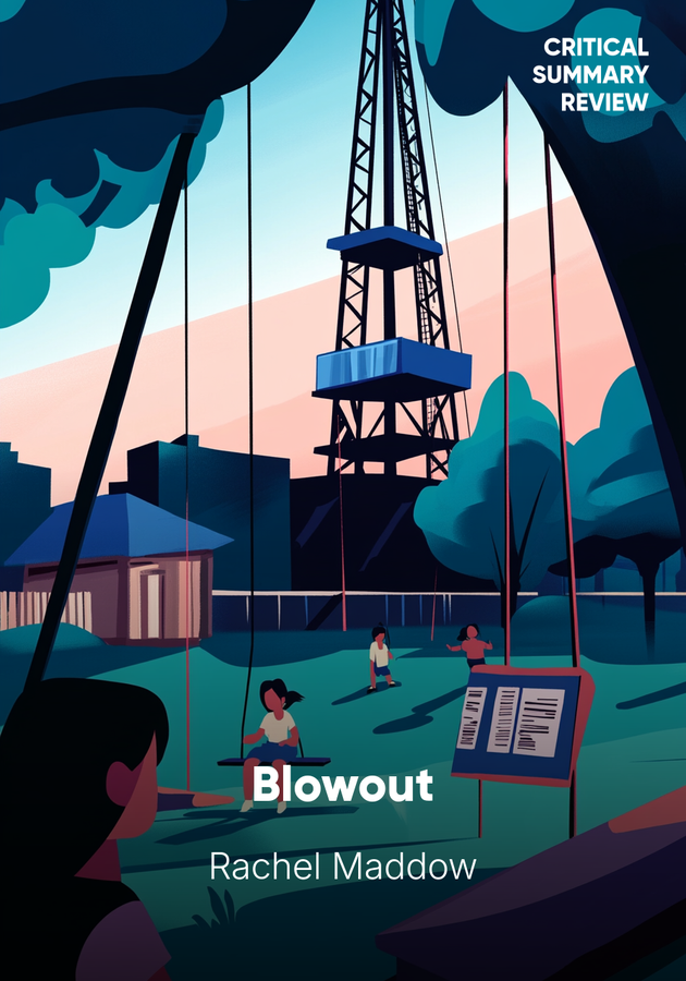 Book cover of Blowout by Rachel Maddow — critical summary review on 12min