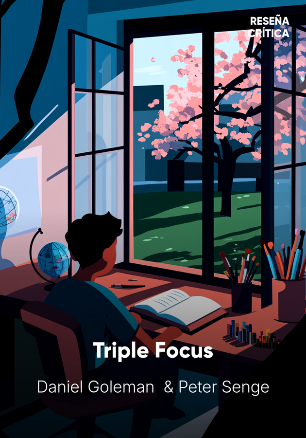 Portada del libro Triple Focus, de Peter Senge & Daniel Goleman — resumen crítico y reseña en 12min