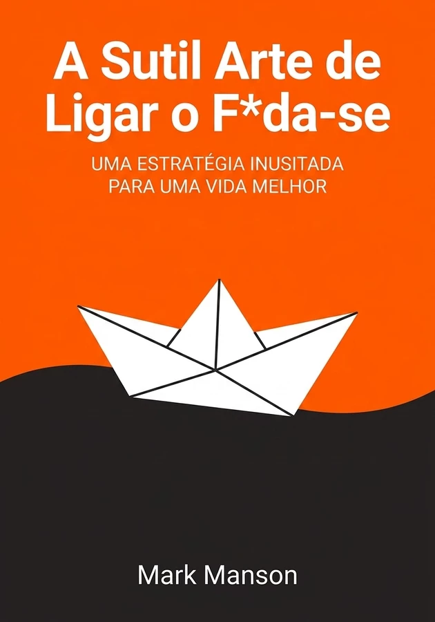 Capa do livro A Sutil Arte de Ligar o F*da-se, de Mark Manson — resumo e resenha crítica no 12min