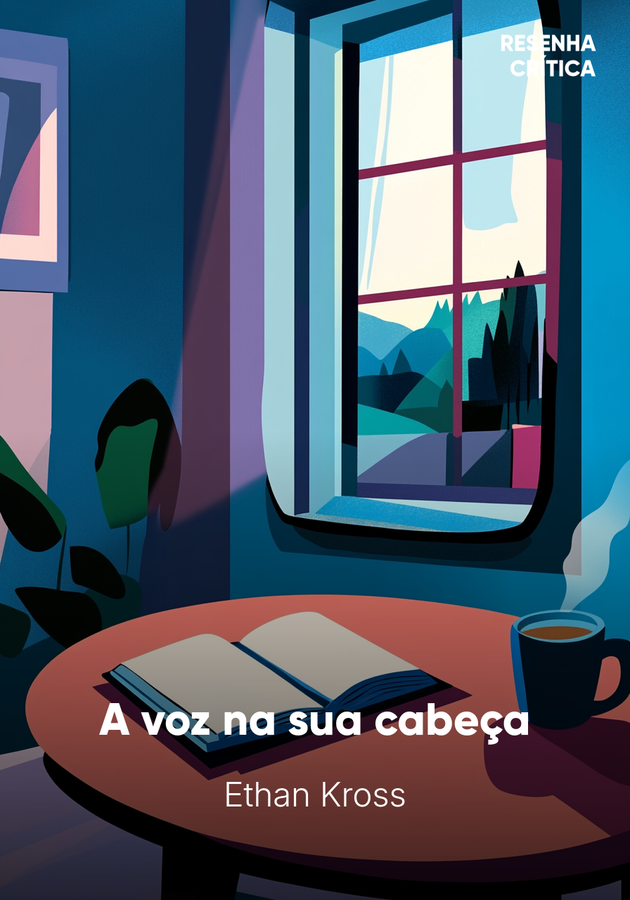 Capa do livro A voz na sua cabeça, de Ethan Kross — resumo e resenha crítica no 12min