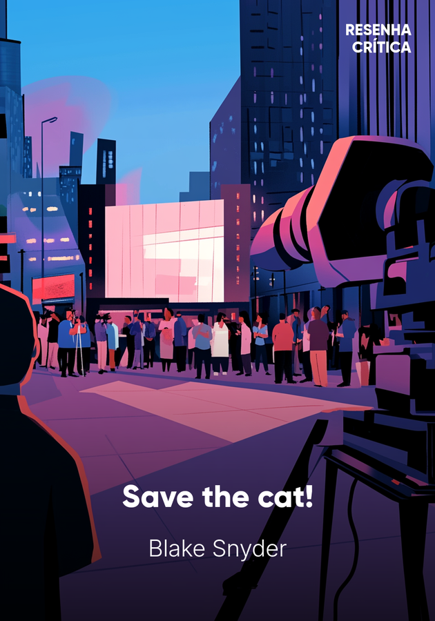 Capa do livro Save the cat!, de Blake Snyder — resumo e resenha crítica no 12min