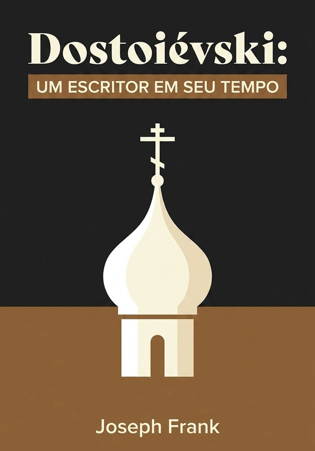 Capa do livro Dostoiévski: um escritor em seu tempo, de  Joseph Frank — resumo e resenha crítica no 12min