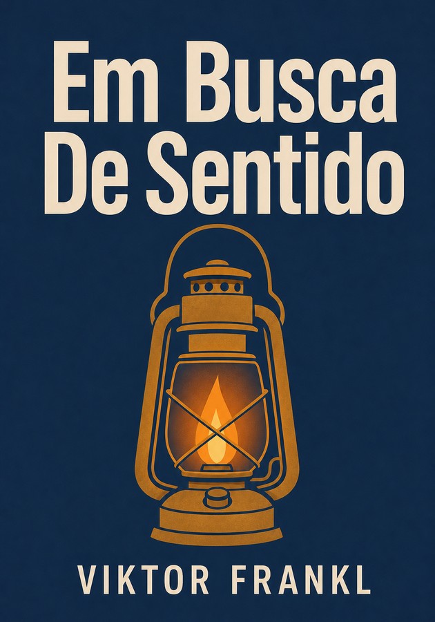 Capa do livro Em Busca De Sentido, de Viktor Frankl — resumo e resenha crítica no 12min