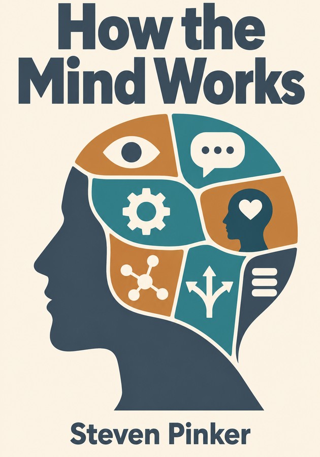Book cover of How the Mind Works by Steven Pinker — critical summary review on 12min