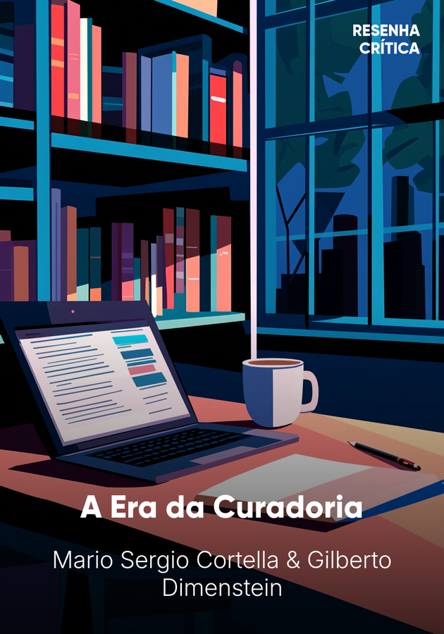 Capa do livro A Era da Curadoria, de Mario Sergio Cortella — resumo e resenha crítica no 12min