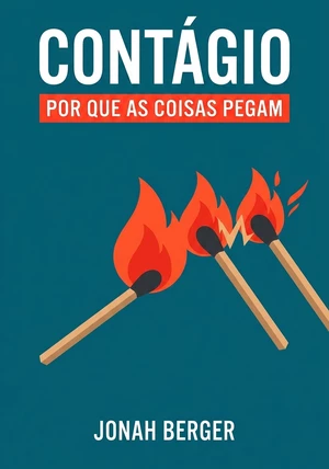 Capa do livro Contágio, de Jonah Berger — resumo e resenha crítica no 12min