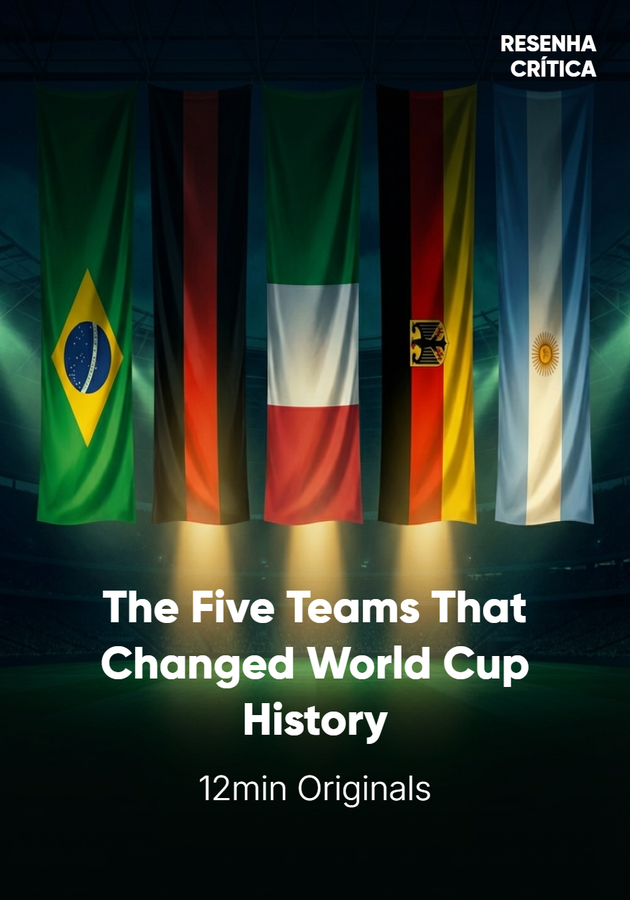 Book cover of The five teams that changed World Cup history by 12min Originals — critical summary review on 12min