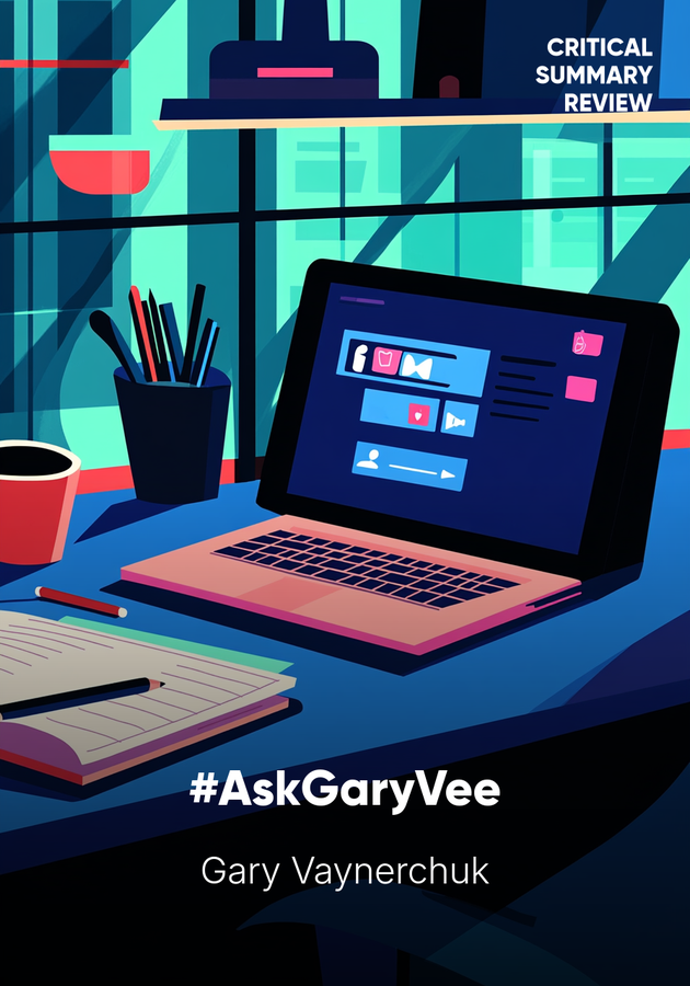 Book cover of #AskGaryVee by Gary Vaynerchuk — critical summary review on 12min