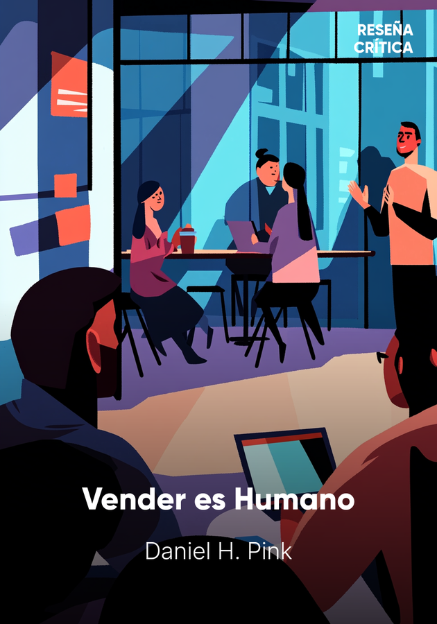 Portada del libro Vender es Humano, de Daniel H. Pink — resumen crítico y reseña en 12min