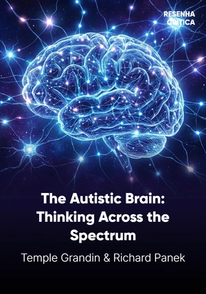 Book cover of The Autistic Brain by Temple Grandin & Richard Panek — critical summary review on 12min