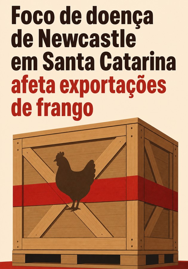 Capa do livro Foco de doença de Newcastle em Santa Catarina afeta exportações de frango, de 12min Originals — resumo e resenha crítica no 12min