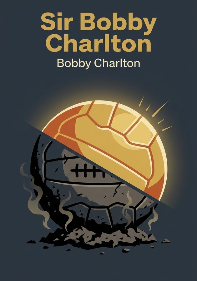 Capa do livro Sir Bobby Charlton, de Bobby Charlton — resumo e resenha crítica no 12min